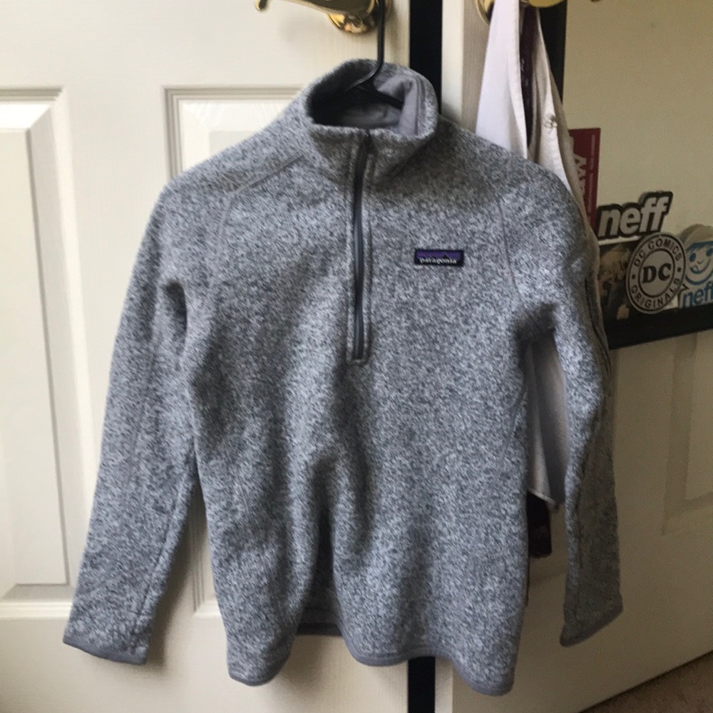 Gray Patagonia pullover